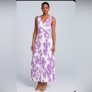 Studio I Lavender Floral Maxi Dress